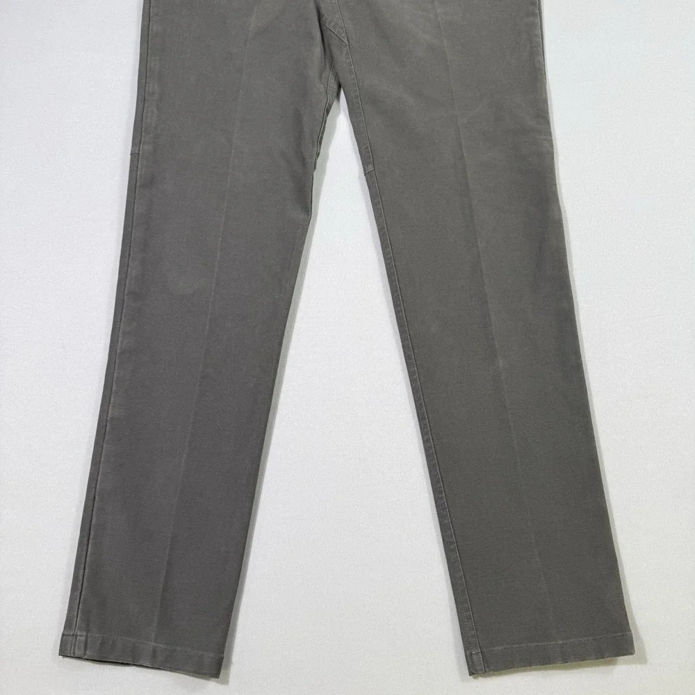 Lululemon ABC Pants Slim *Utilitech Mens 36x32 Gray Stretch Canvas Chino LM5ABOS